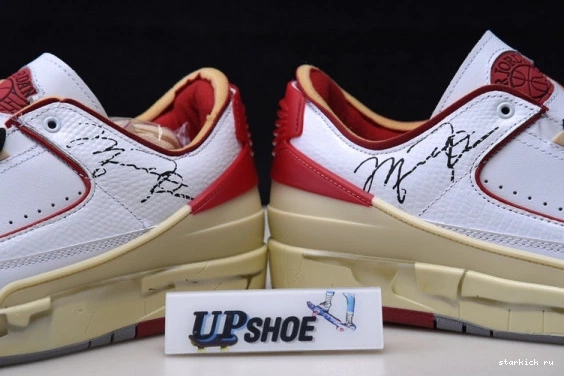 White Red Jordan SP O-W DJ4375-106 Air 2 DJ4375-106 Retro Low 0905